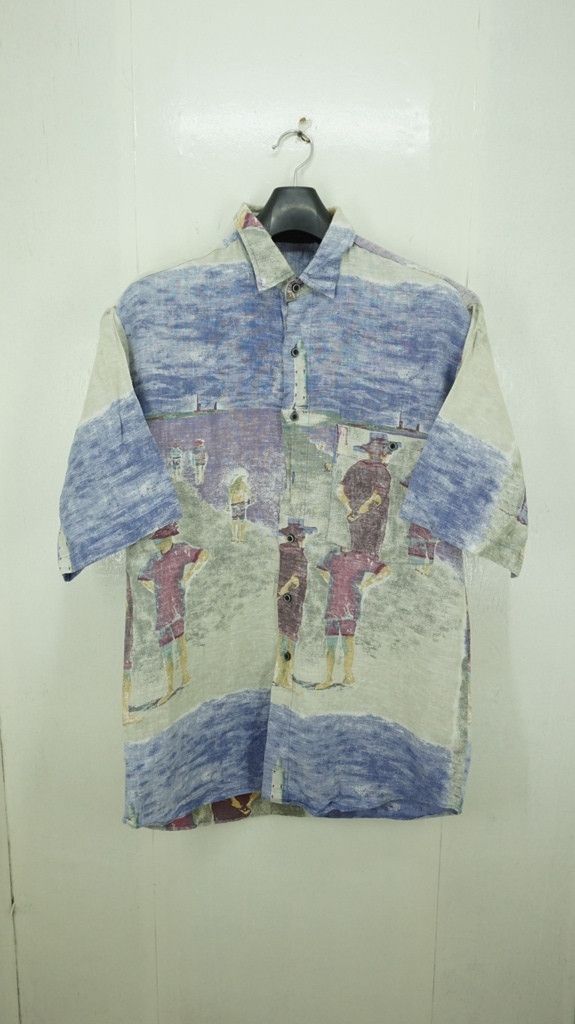 Vintage Vintage Colore Italia Art Baggy Shirt Hawaiian | Grailed