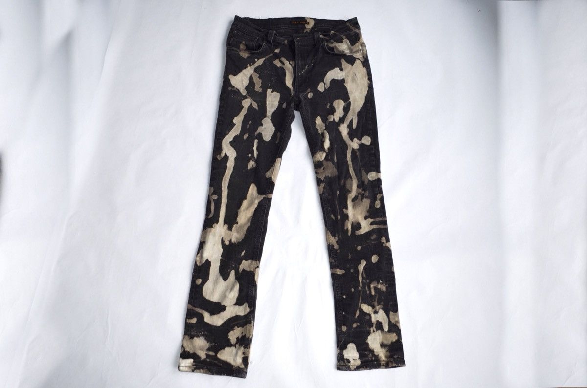 Nudie Jeans Nudie Jeans Thin Finns 36x32 Bleached by akrozoe Size US 36 / EU 52 - 2 Thumbnail