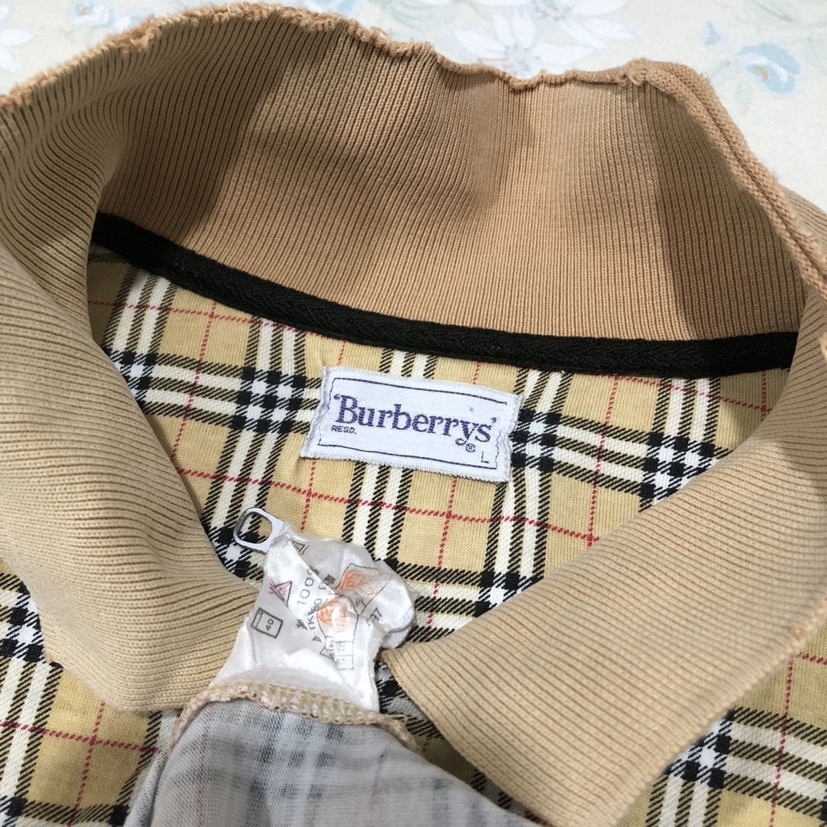Burberry Very Distressed Burberry Nova Checked Polo Size US L / EU 52-54 / 3 - 6 Thumbnail