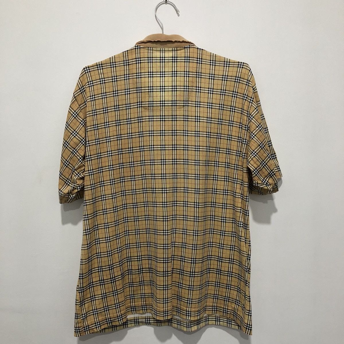 Burberry Very Distressed Burberry Nova Checked Polo Size US L / EU 52-54 / 3 - 3 Thumbnail