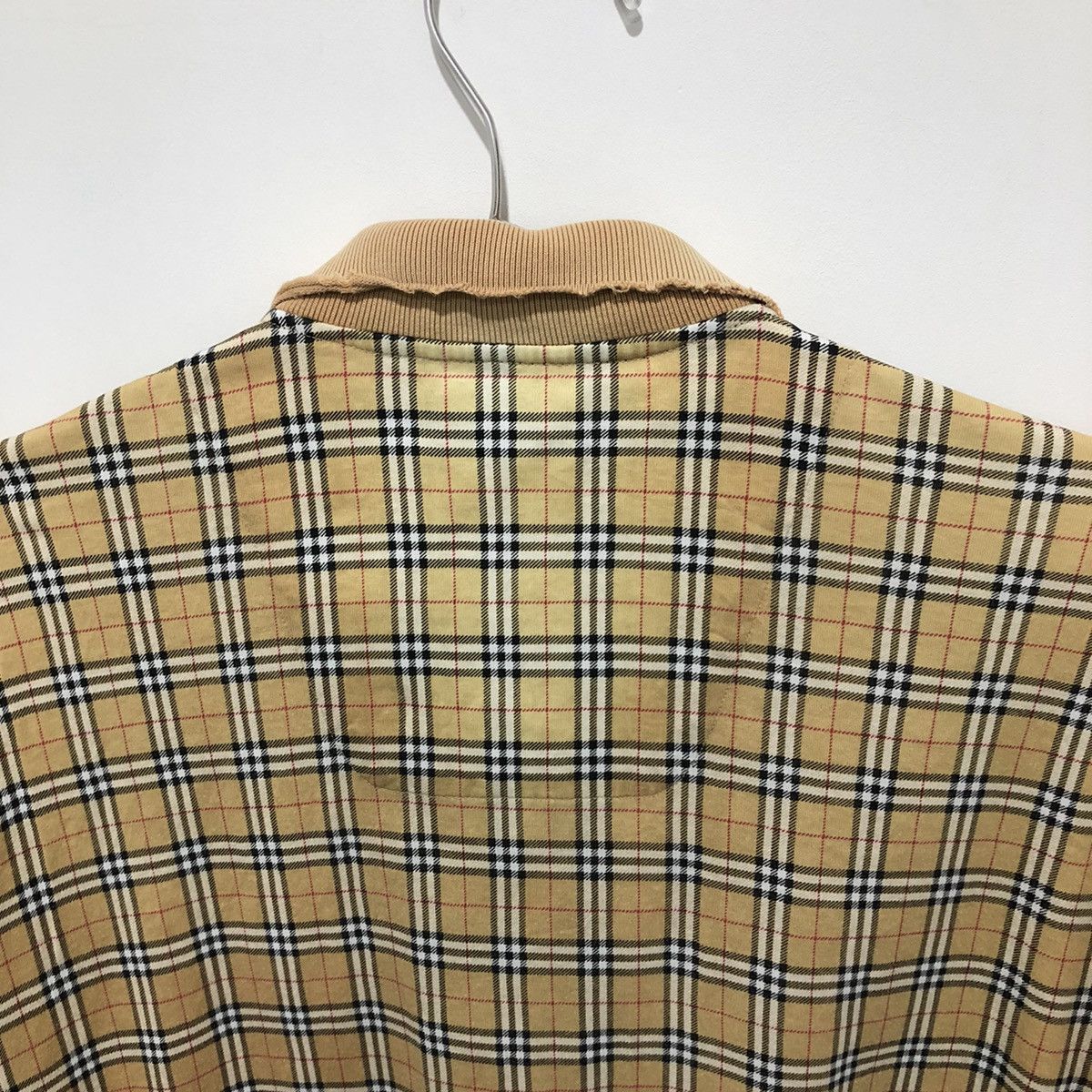 Burberry Very Distressed Burberry Nova Checked Polo Size US L / EU 52-54 / 3 - 4 Thumbnail