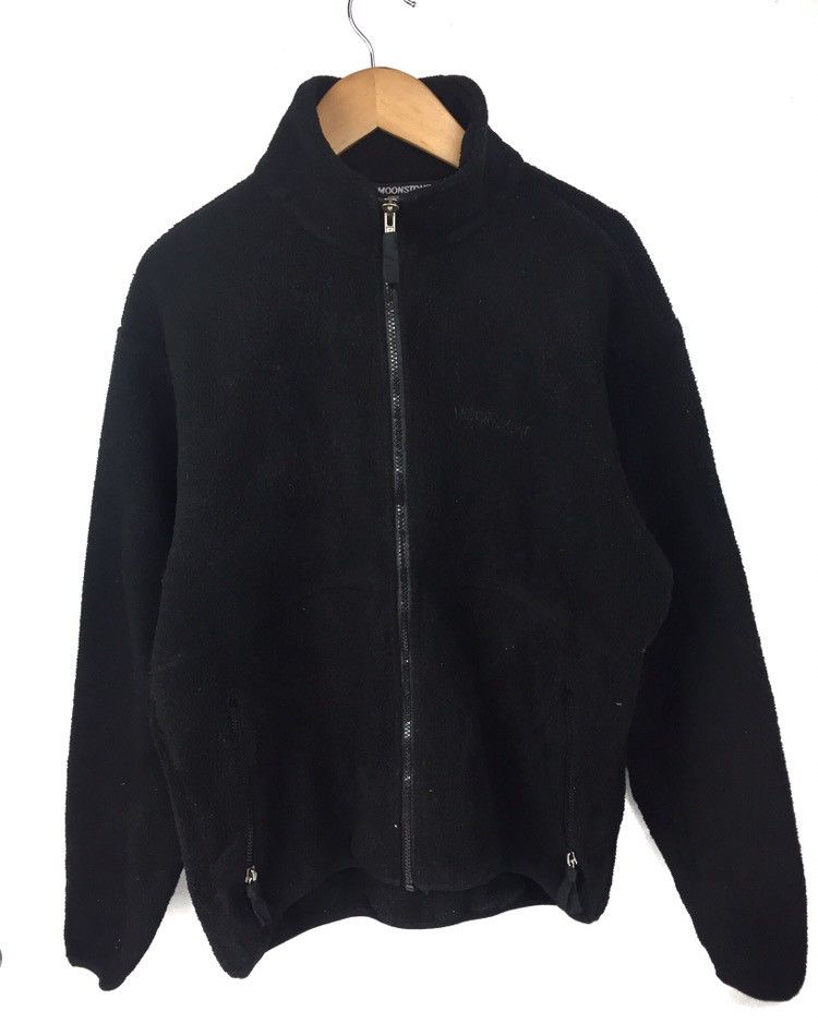 Black Moonstone full zip fleece jacket