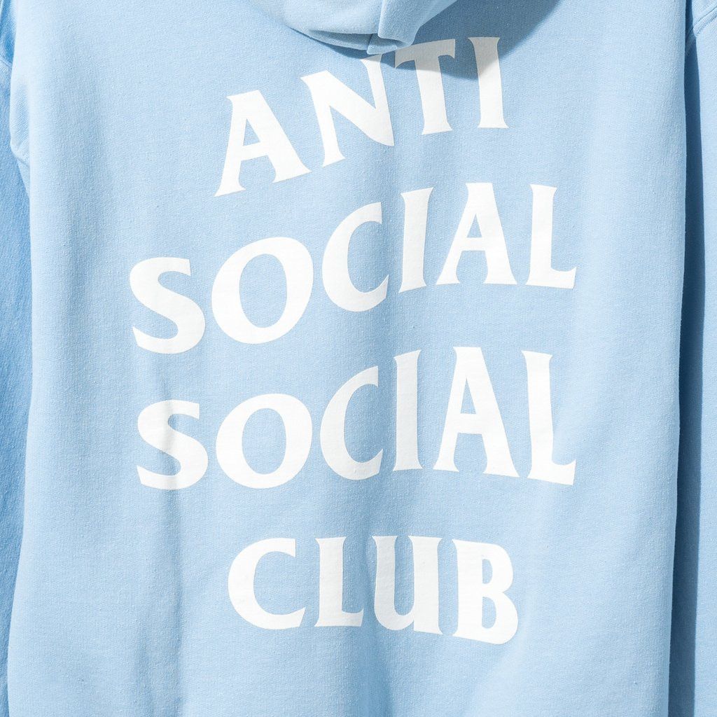 Anti social social club sky is falling hoodie hotsell