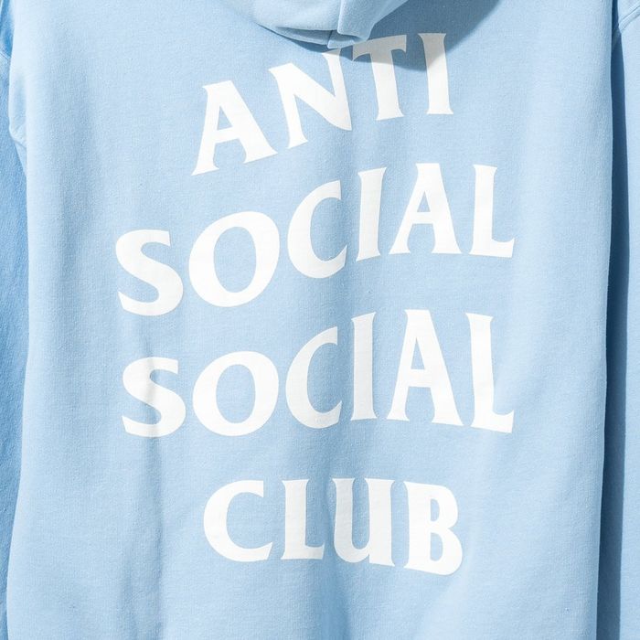 Anti social social club 2025 sky is falling hoodie