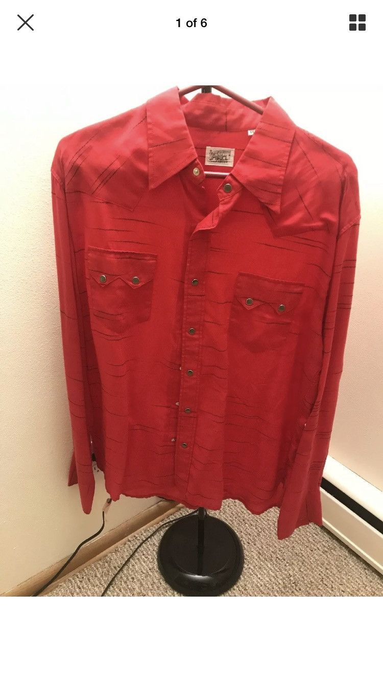 The Flat Head The Flat Head Sawtooth Western Shirt Size US XL / EU 56 / 4 - 1 Thumbnail