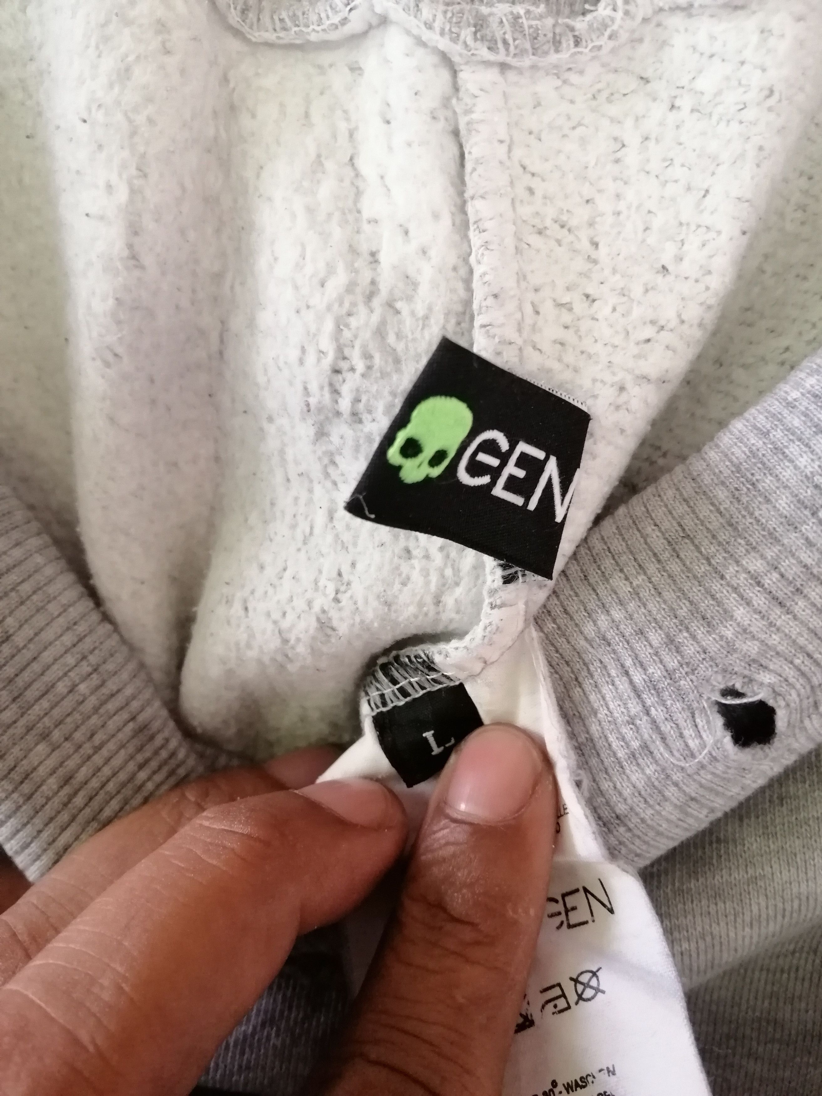 Designer × HYDROGEN Hydrogen Skulls Logo ITALY Sweatpants Size US 38 / EU 54 - 3 Thumbnail