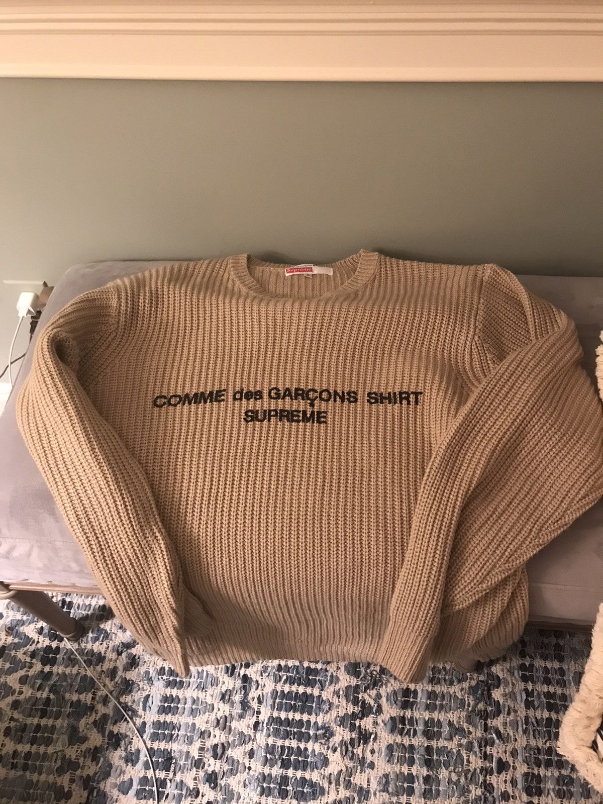 Comme des Garcons Supreme CDG Shirt Sweater Grailed