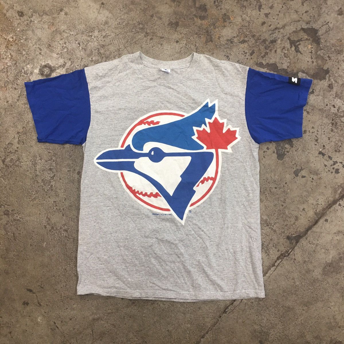 Vintage 1994 Toronto Blue Jays The Game Big Logo T Shirt Size XL MLB