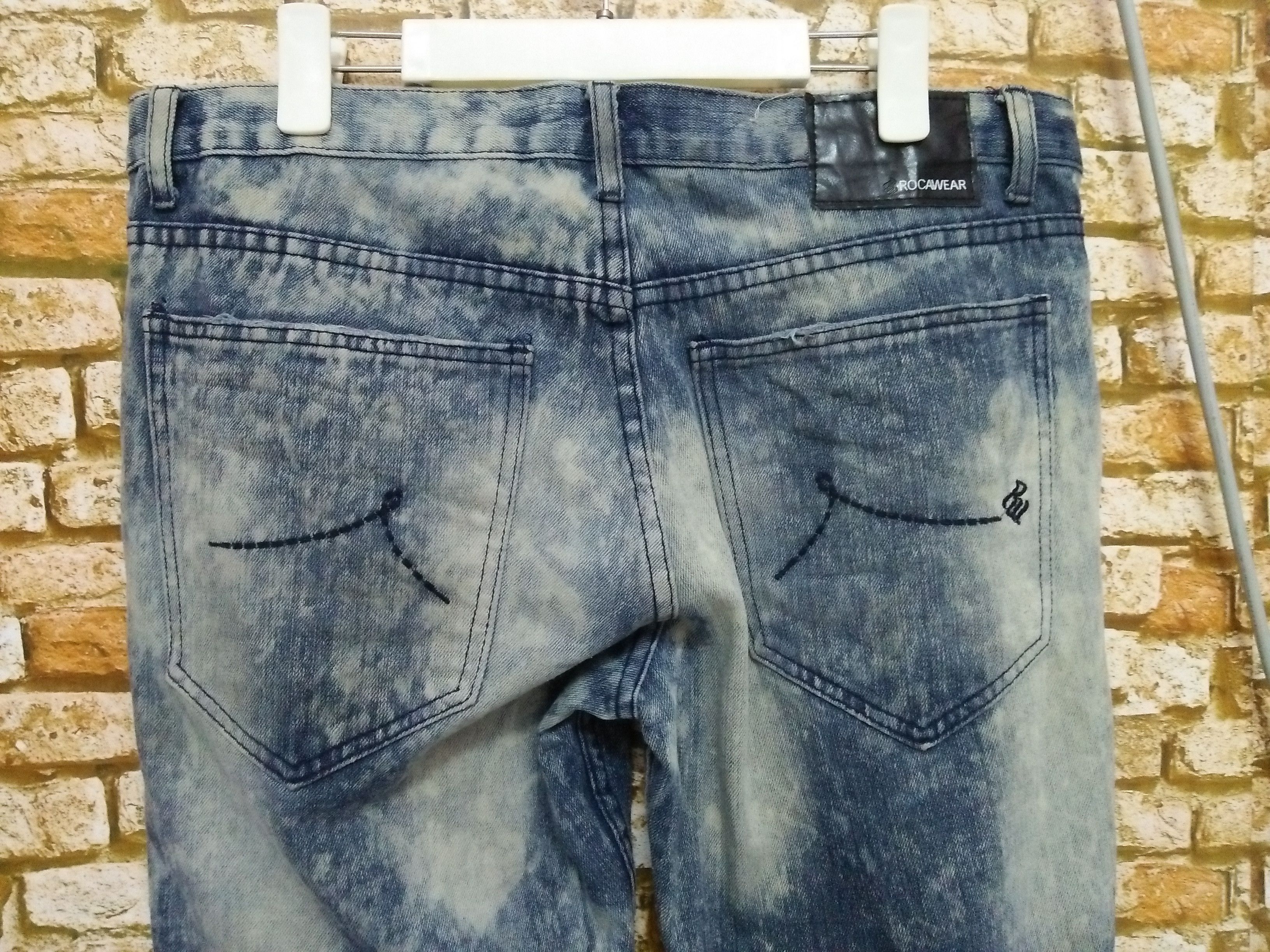 Rocawear ROCAWEAR DISTRESSED DENIM (B78) w35 Size US 35 - 5 Thumbnail