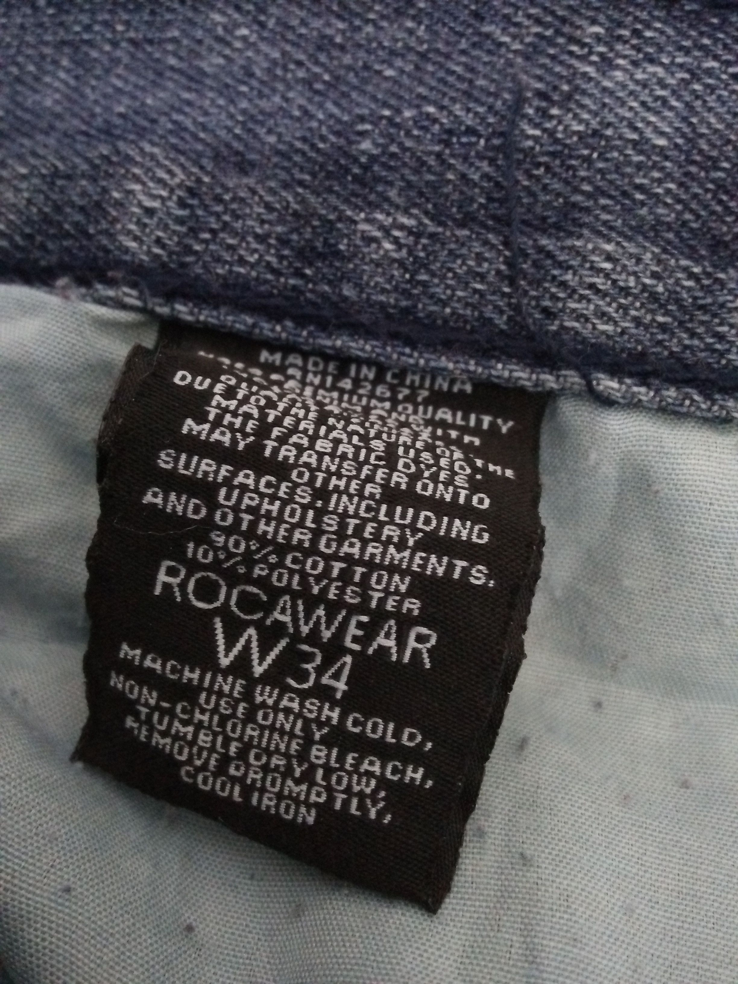 Rocawear ROCAWEAR DISTRESSED DENIM (B78) w35 Size US 35 - 10 Thumbnail