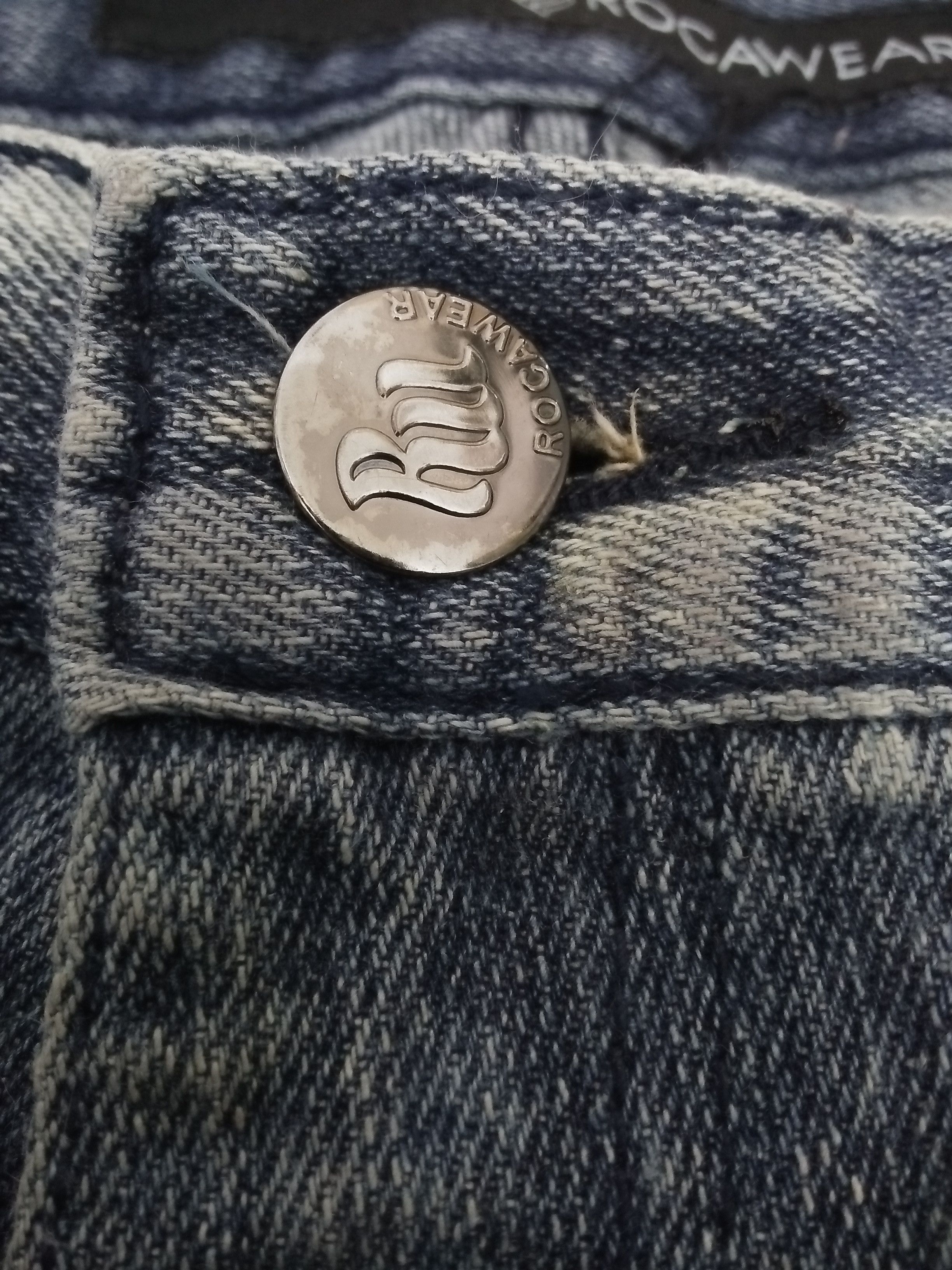 Rocawear ROCAWEAR DISTRESSED DENIM (B78) w35 Size US 35 - 6 Thumbnail