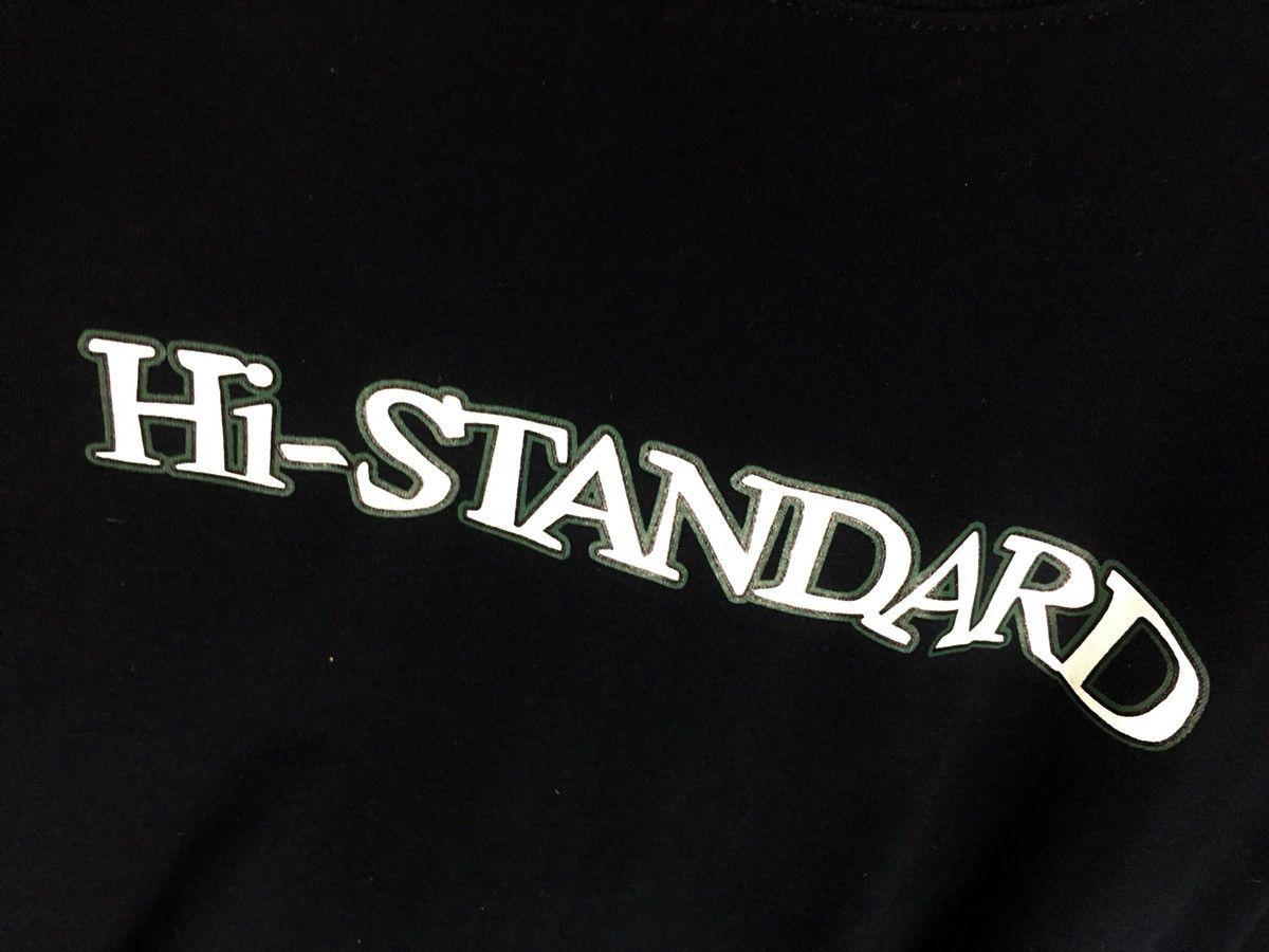 Rare Vintage Hardcore Punk Band Hi-Standard T-shirt 2000s