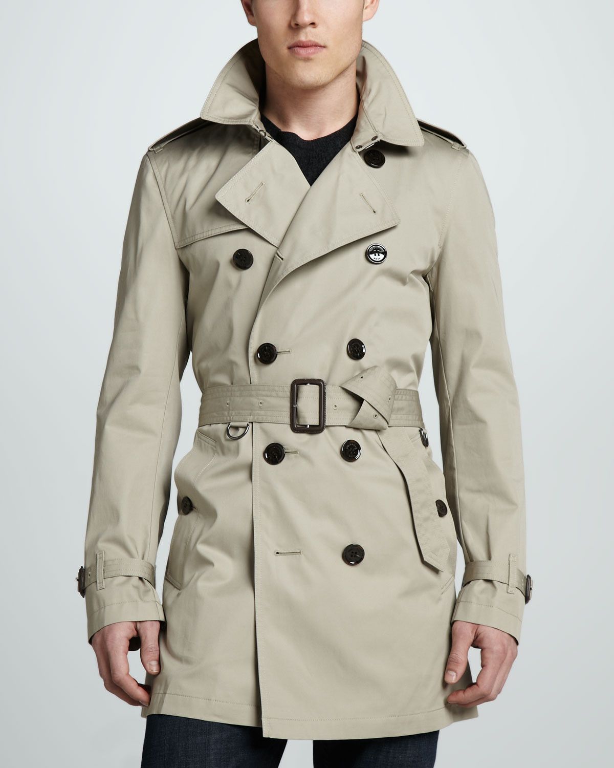 Burberry Burberry Brit Kensington Trench Coat |