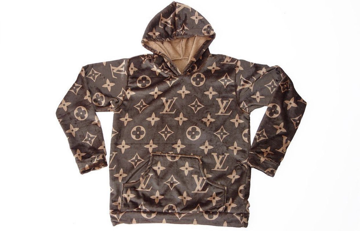 Custom Vandy The Pink X Louis Vuitton LV Monogram Cozy hoodie