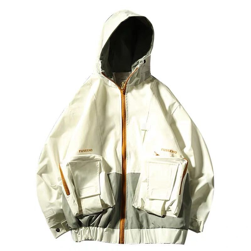 Custom 2020S/S Simple Blue Japan White Fuseeho Jacket | Grailed