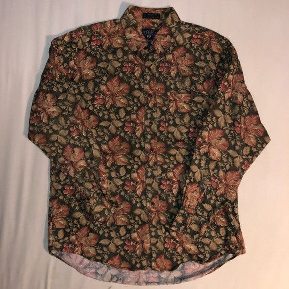 Ralph Lauren Vintage Chaps Ralph Lauren Floral Button Up | Grailed