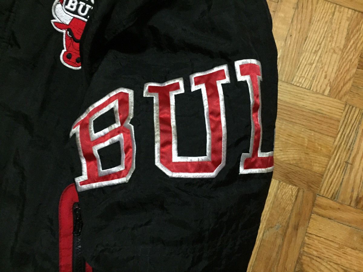 Starter × Vintage Chicago Bulls Starter Size Large Full Zip Jacket Size US L / EU 52-54 / 3 - 5 Thumbnail