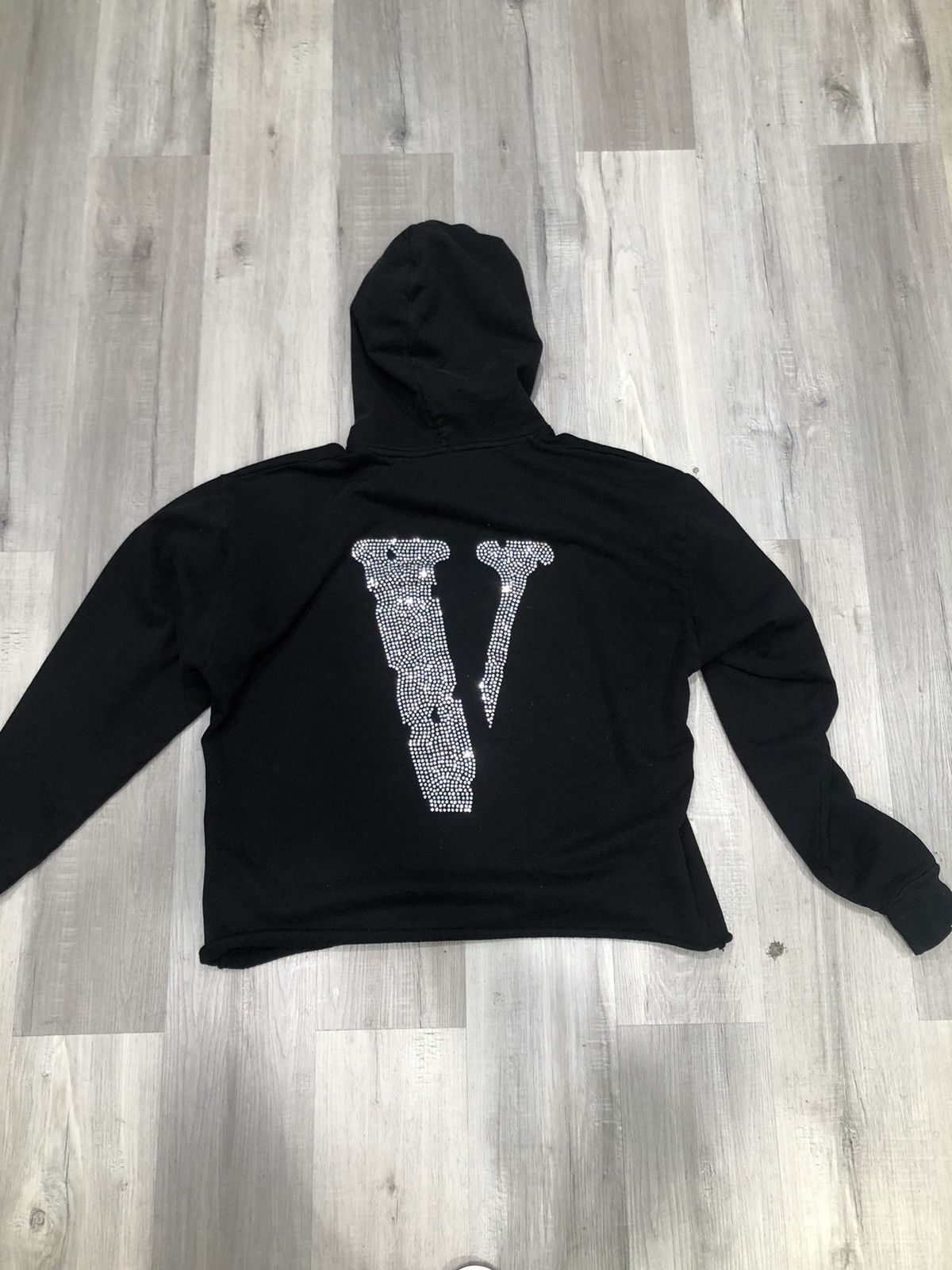Vlone crystal hoodie sale