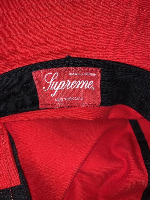 Supreme Jacquard Logo Taping Crusher Hat | Grailed