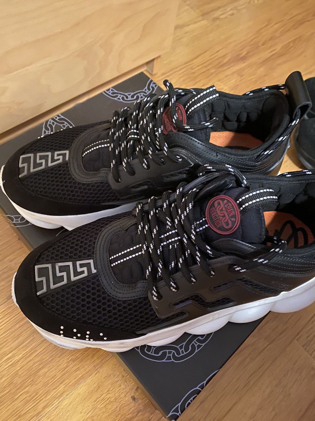 Versace Versace Chain Reaction sz 43 Neiman Marcus Beverly Hills Grailed