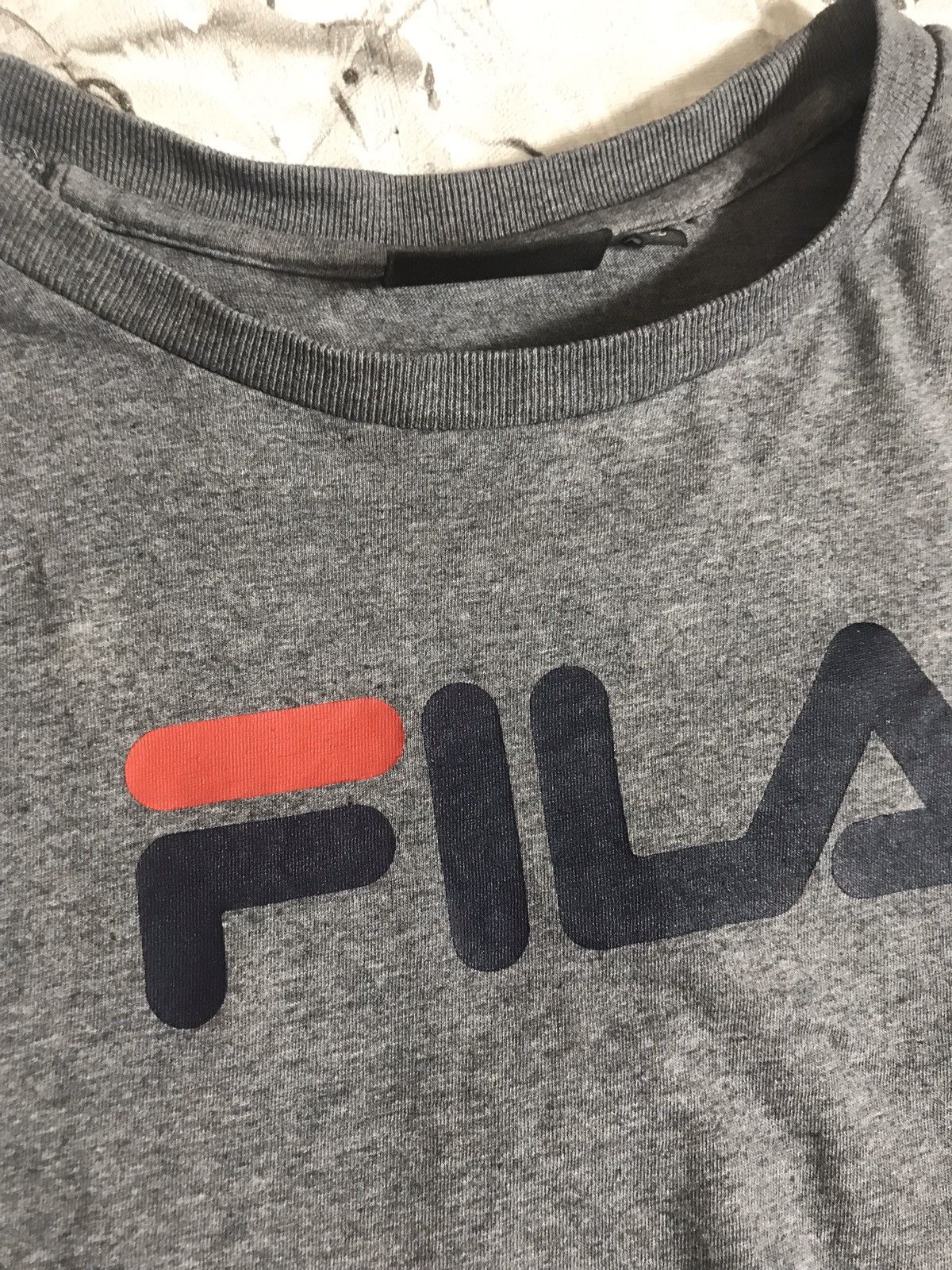 Fila Fila big logo tee Size US M / EU 48-50 / 2 - 3 Thumbnail