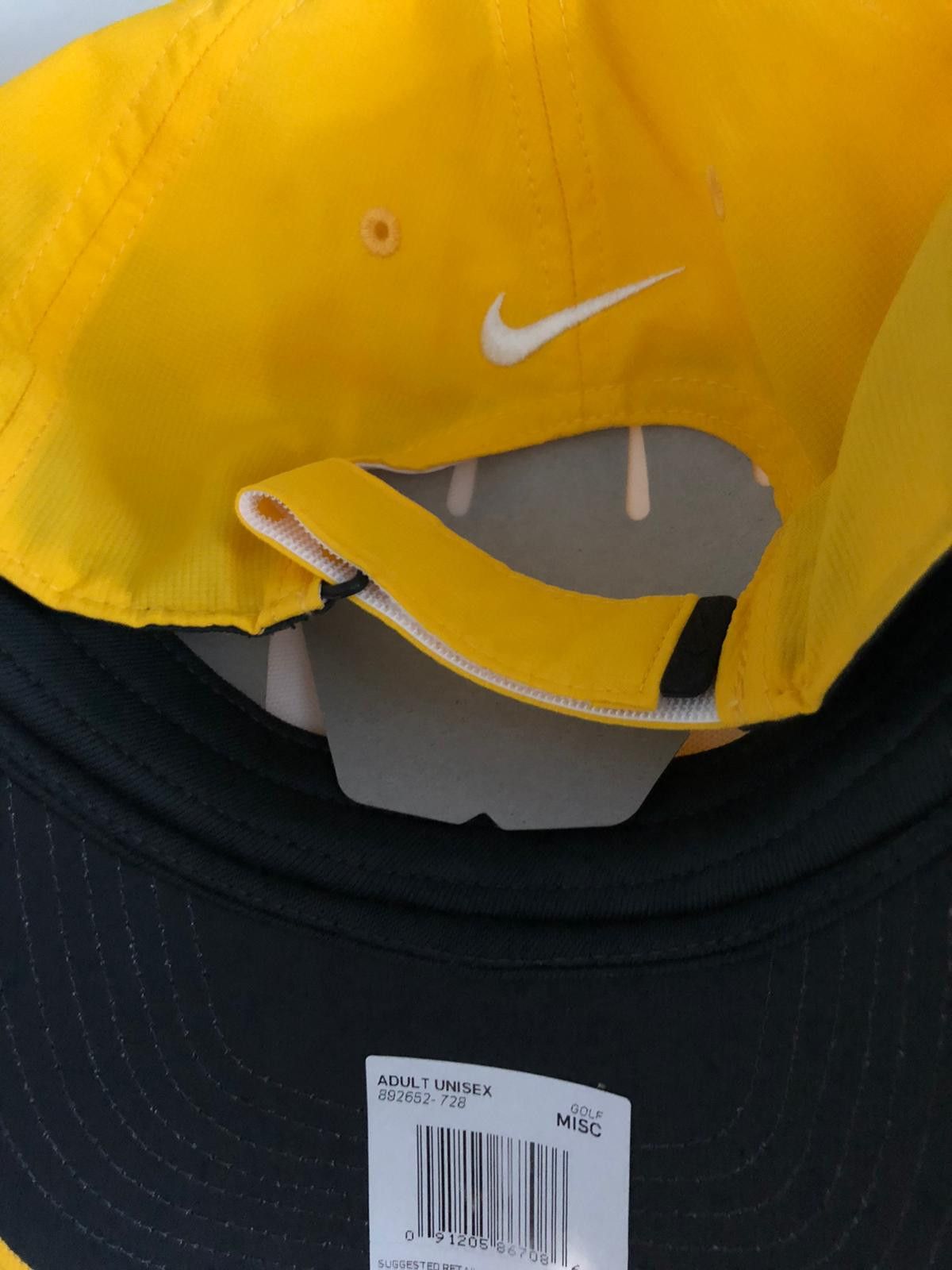 Nike New Nike men's Dri-FIT Tech Adjustable yellow Golf Hat Size ONE SIZE - 3 Preview