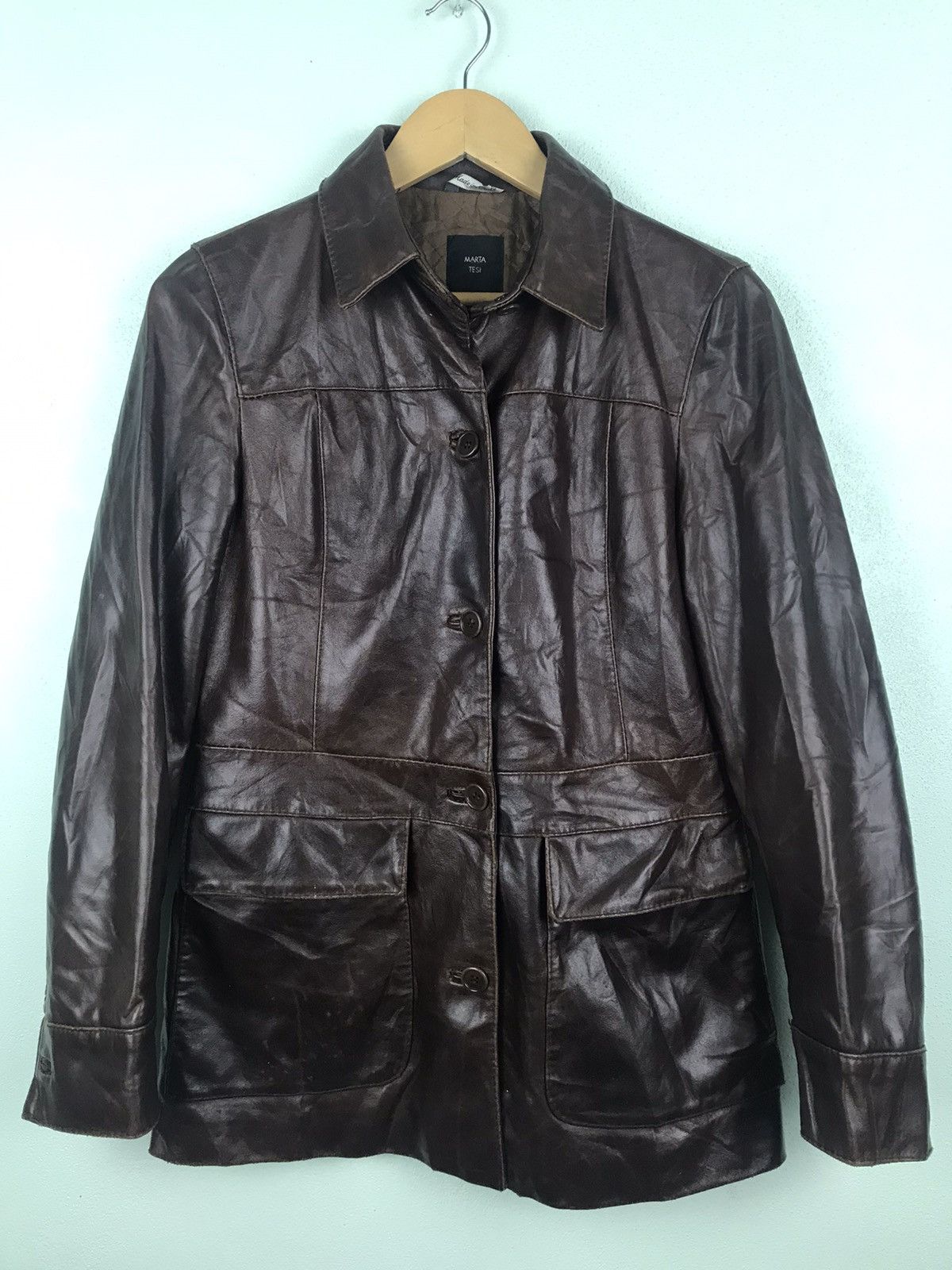 Other Marta Tesi made in italy Leather Jacket - gh5719 | Grailed