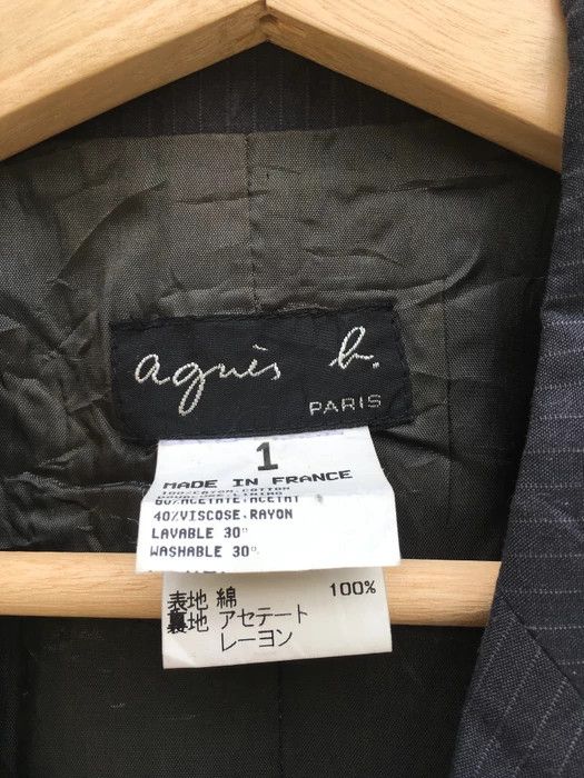 agnes b. Vintage Agnes B. Blazer Made in France Size 36R - 4 Thumbnail