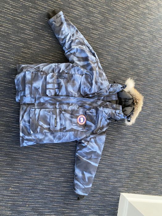 Canada Goose Abstract blue camo | Grailed