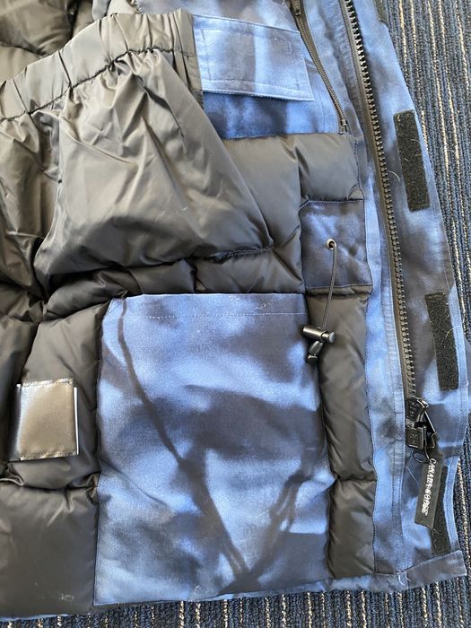 Canada Goose Abstract blue camo | Grailed