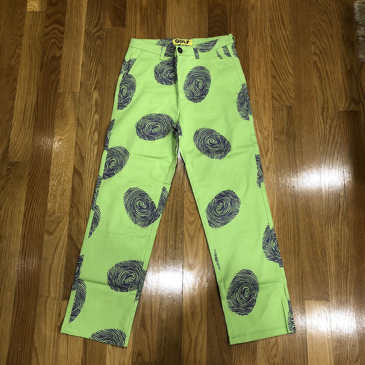 Golf Wang Green Fingerprint Pants | Grailed