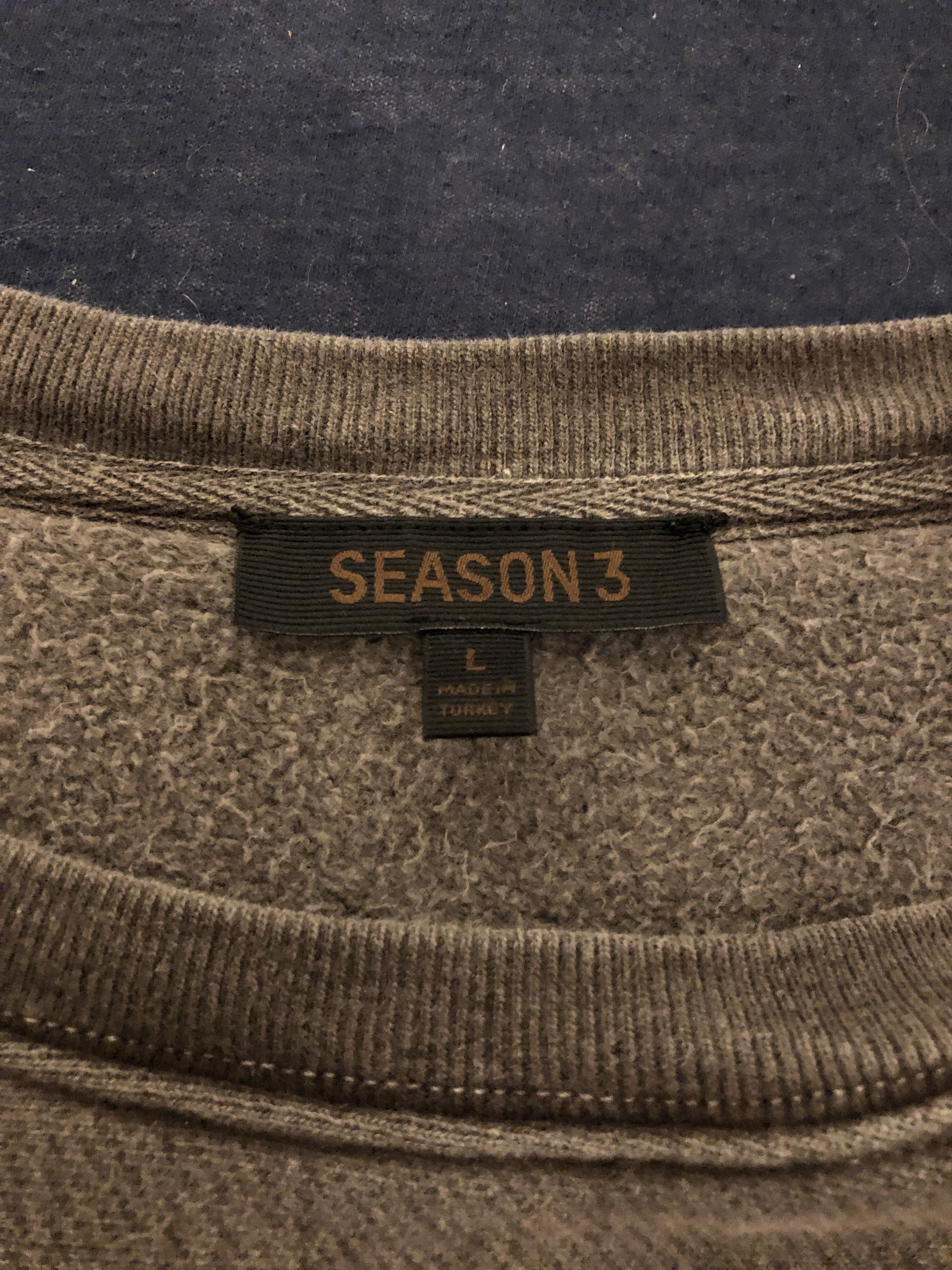 Kanye West Season 3 Onyx Sweater Size US L / EU 52-54 / 3 - 3 Thumbnail