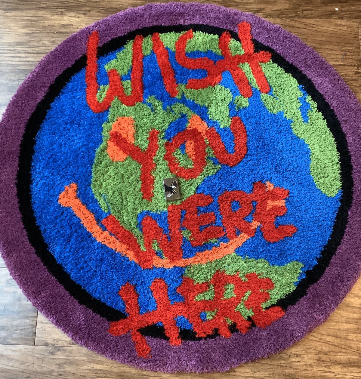 Travis Scott Astroworld Rug - Wish You Were Here Happy Face | Grailed