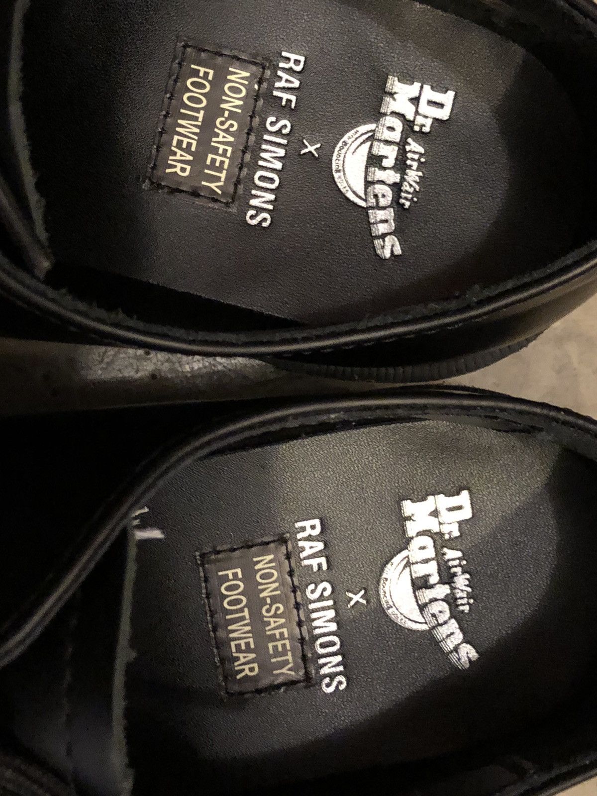 Dr. Martens × Raf Simons Raf simons dr marten steel toe cut