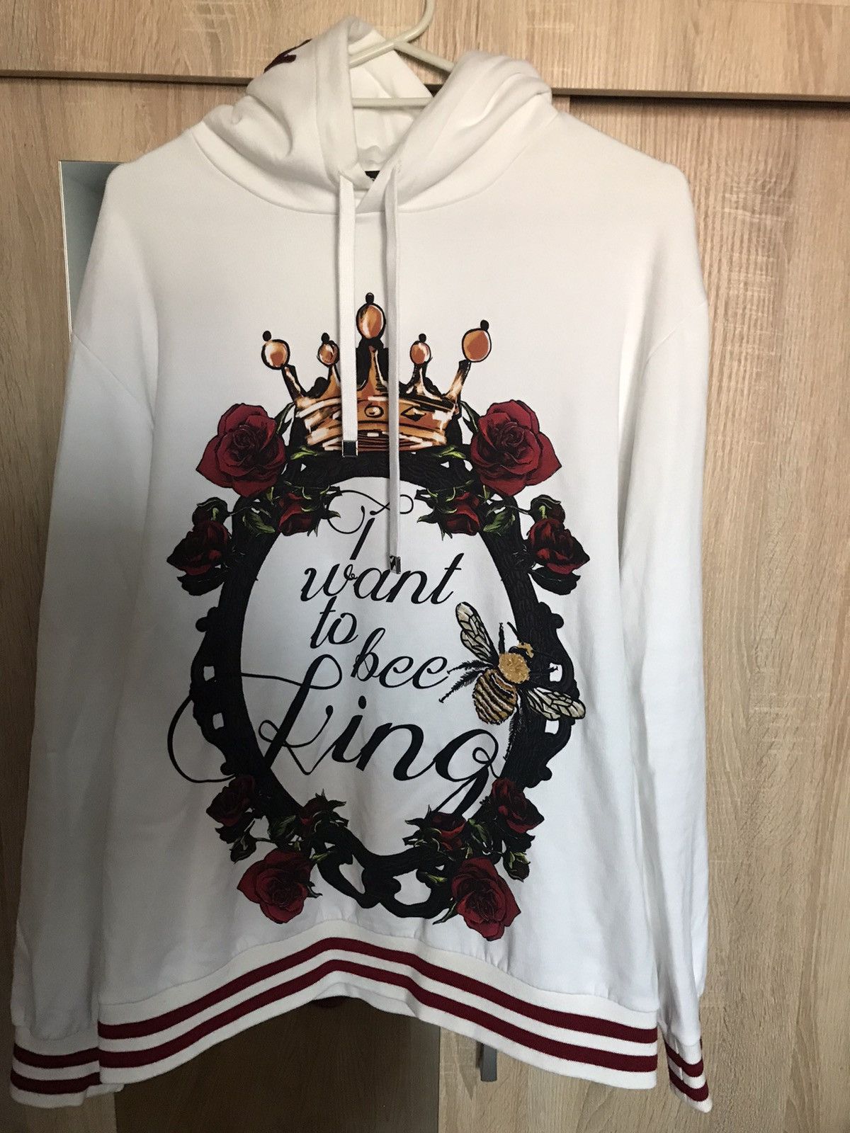 Dolce and gabbana king hoodie sales