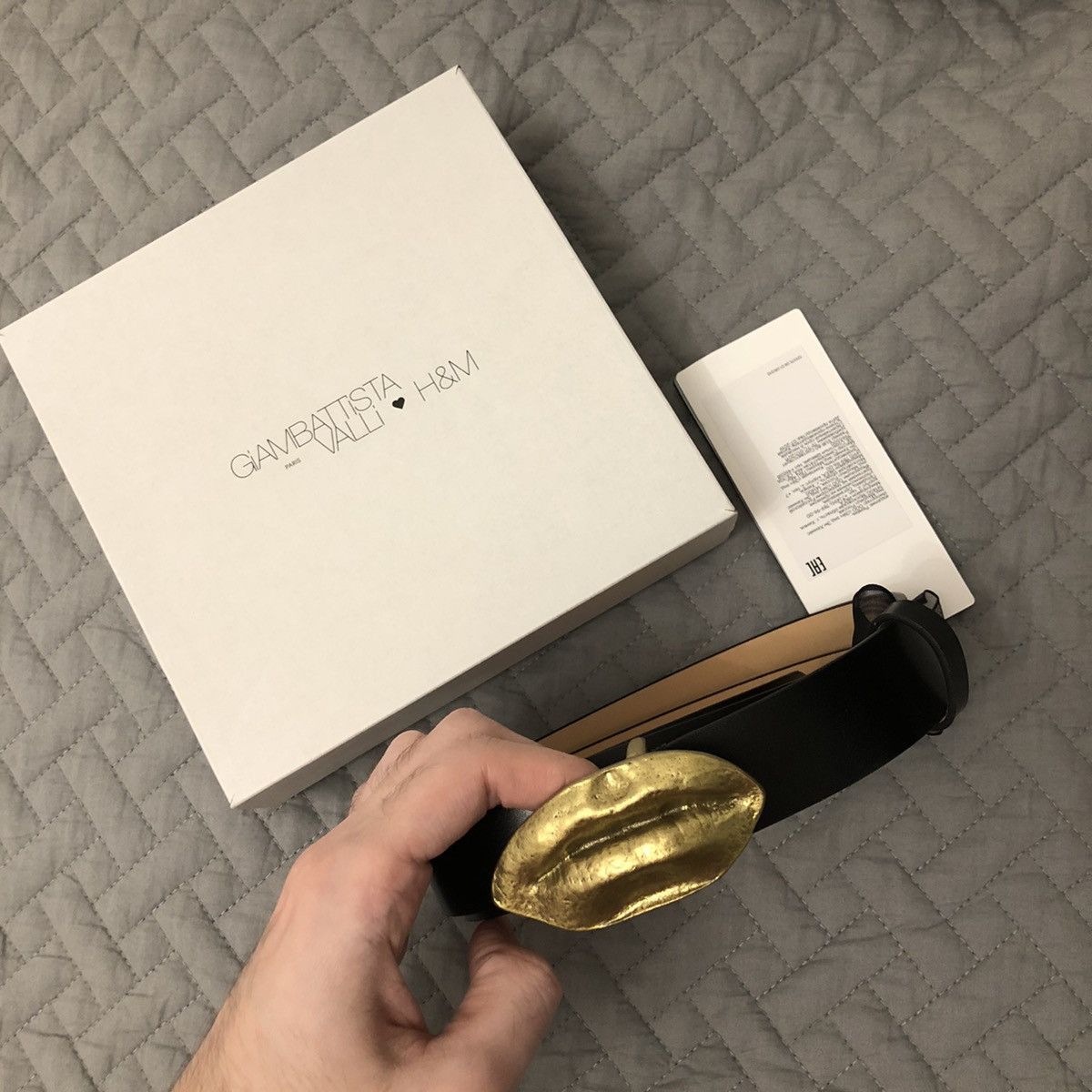 Giambattista Valli × H&M Giambattista Valli belt leather 