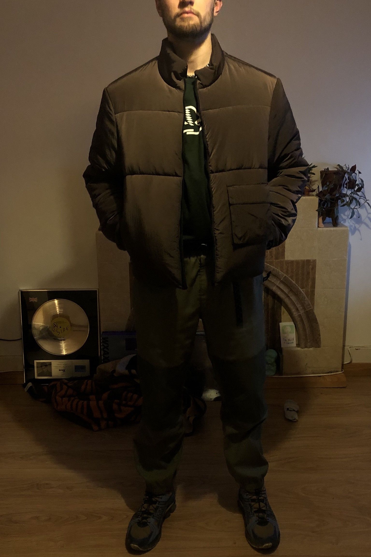 A Cold Wall Oakley Samuel Ross Oakley x Samuel Ross ACW Cropped Puffer Jacket Grailed