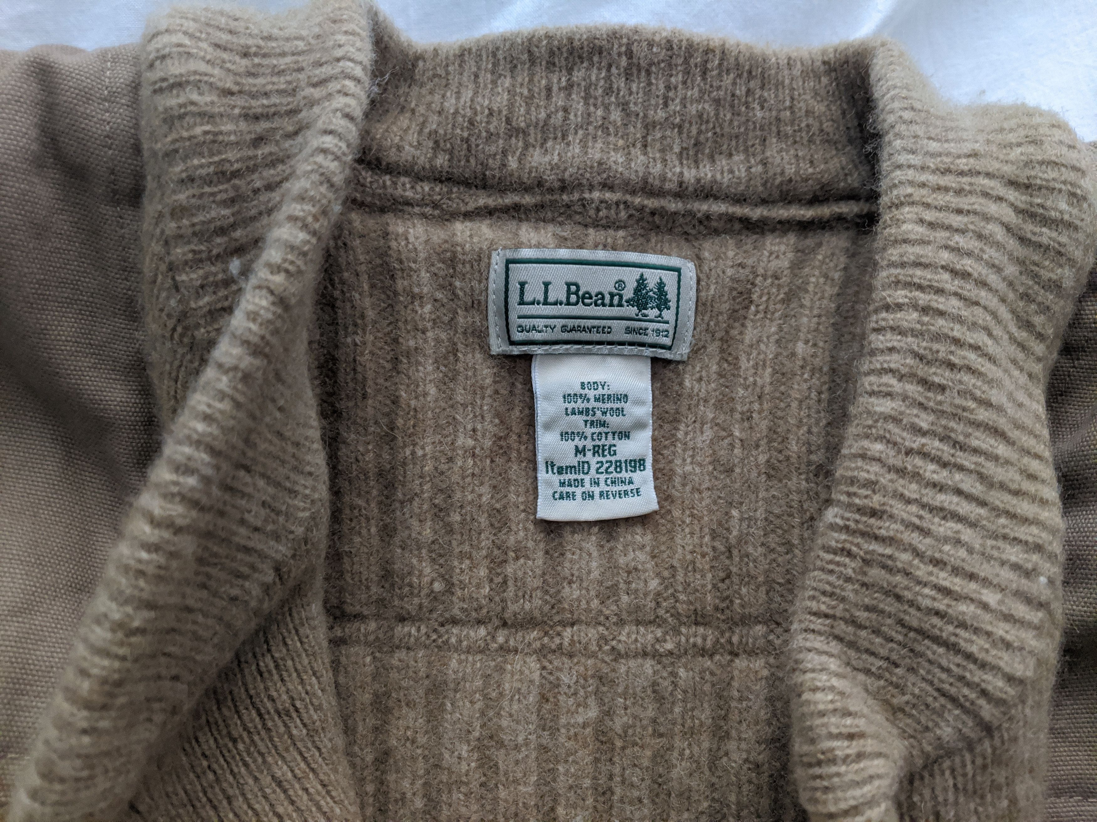 L.L. Bean LL Bean Commando Sweater (100% Merino Wool) Size US M / EU 48-50 / 2 - 2 Preview