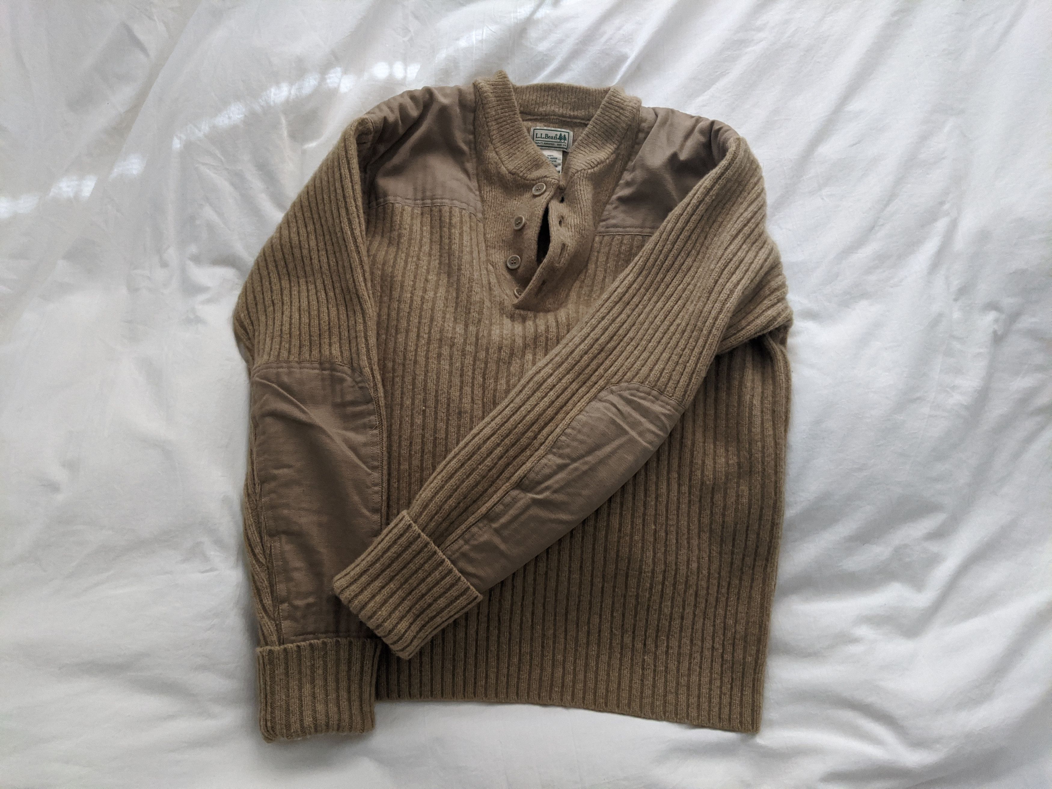 L.L. Bean LL Bean Commando Sweater (100% Merino Wool) Size US M / EU 48-50 / 2 - 1 Preview