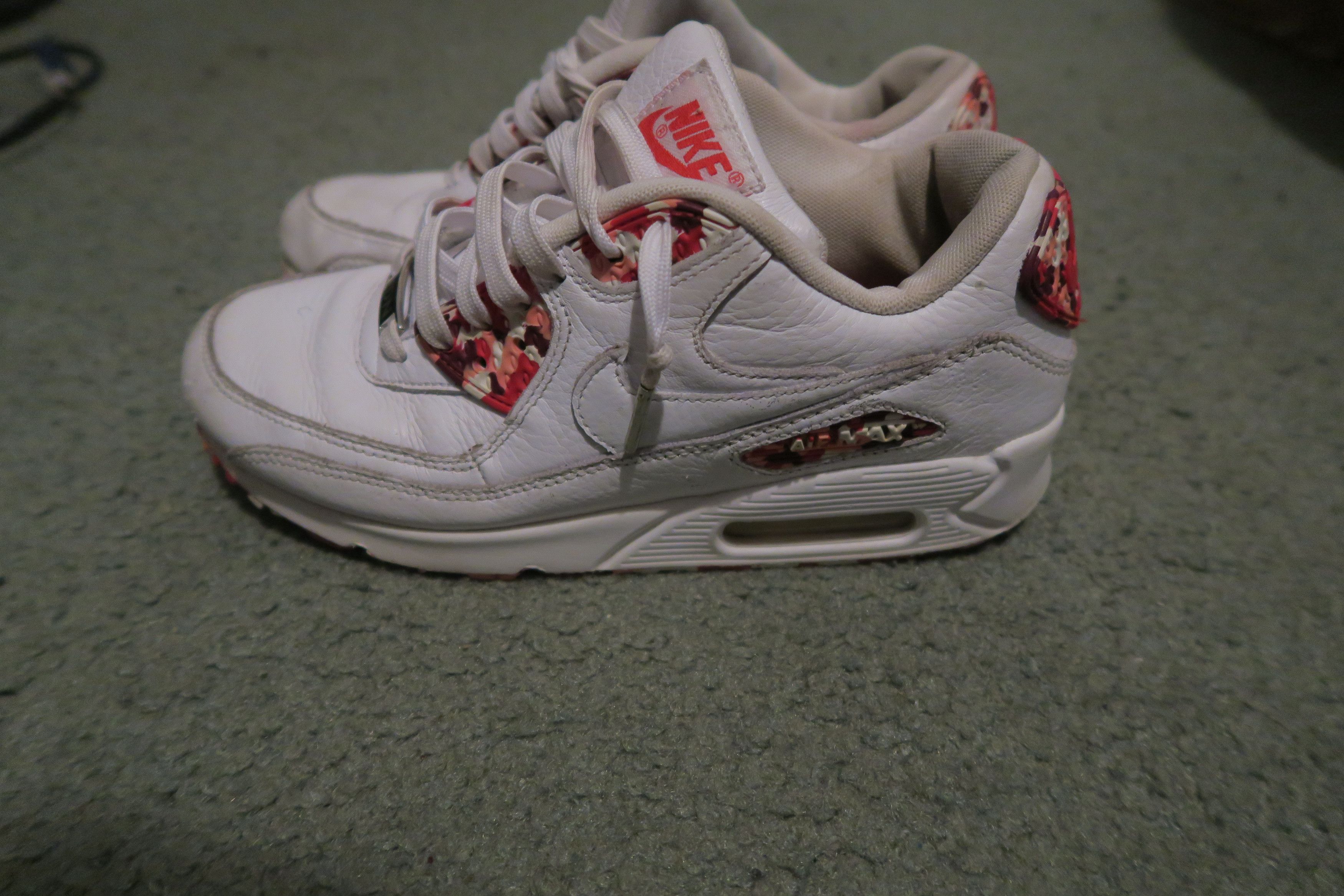 Shoes Nike Air Max Branco Com Flores Nike Air Max 90 Eton Moss QS