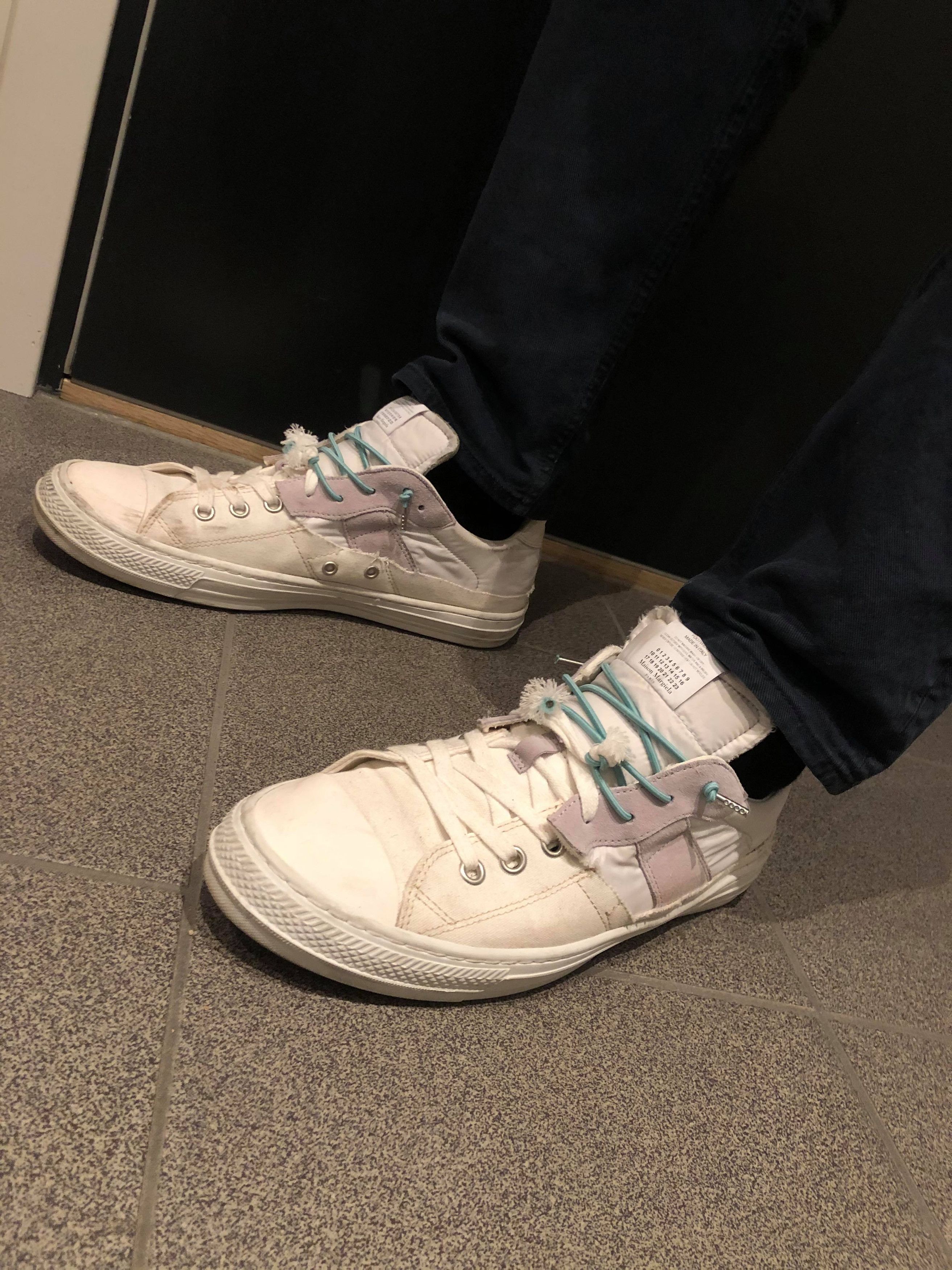 Maison Margiela サイズ22 IT36 Maison Margiela Maison Margiela 22 2-in-1 Low Sneakers | Grailed