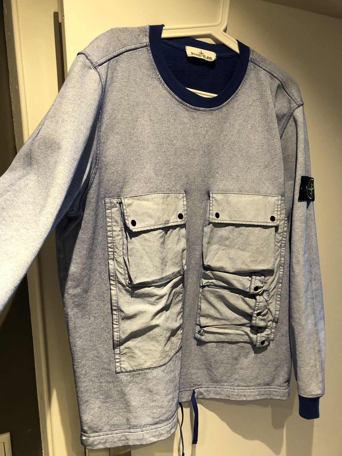 Stone Island Tela Placcata Sweatshirt | Grailed