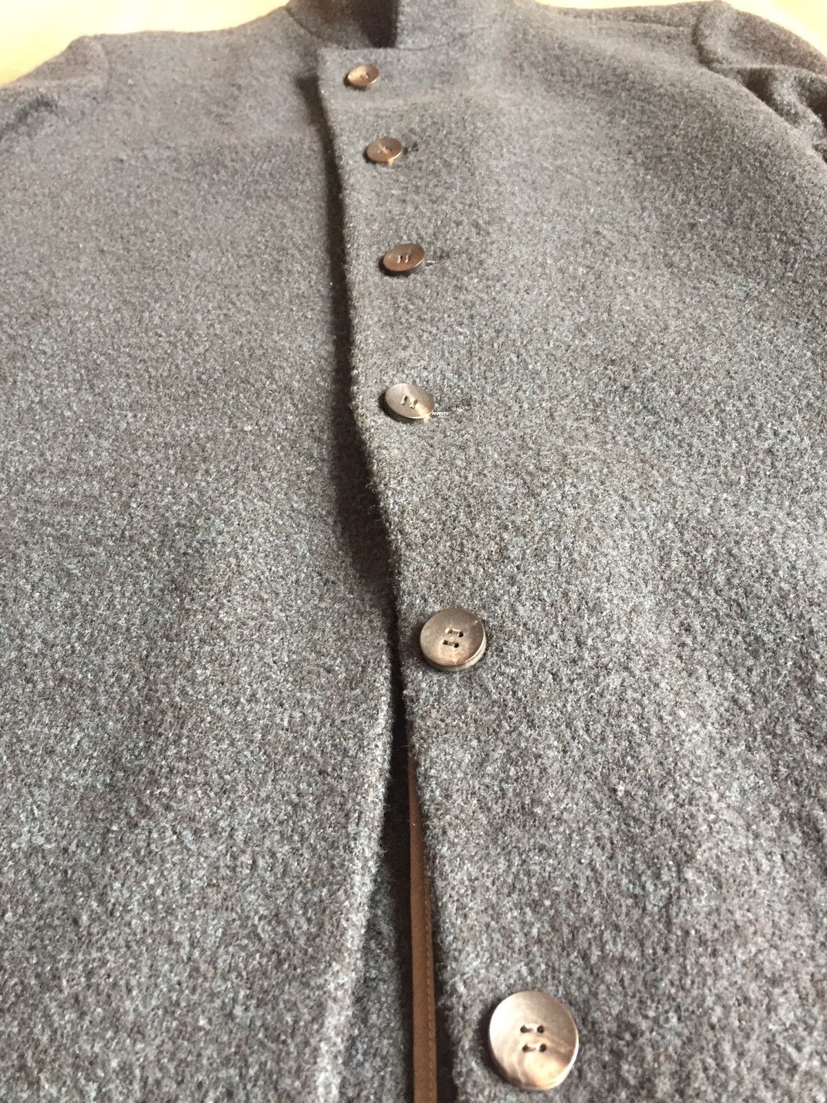 Devoa Navy Scotland Wool/ Cashmere Blend Coat Size US M / EU 48-50 / 2 - 5 Thumbnail