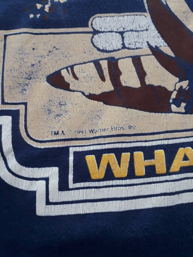 Cartoon Network VINTAGE 90s Tasmanian Devil U.S ARMY Size US S / EU 44-46 / 1 - 3 Thumbnail