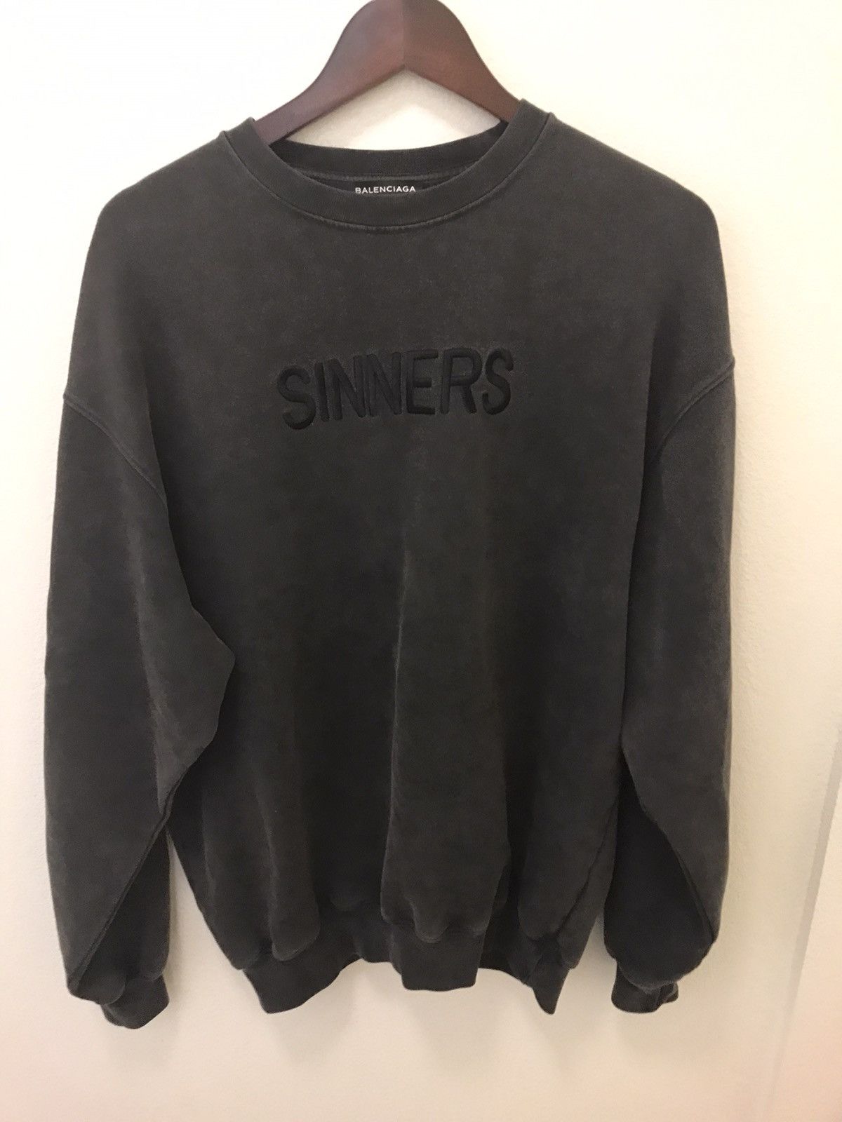 Balenciaga sinners crewneck hotsell