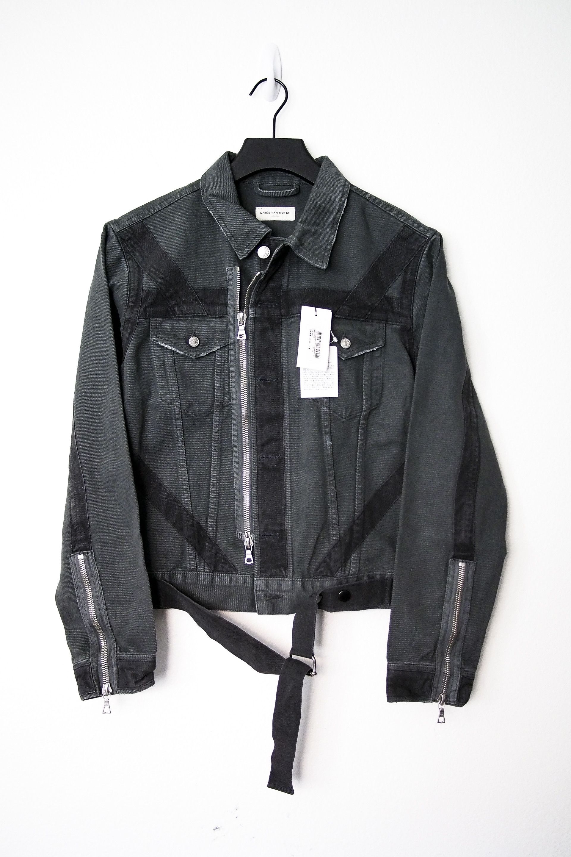 Strapped Denim Jacket