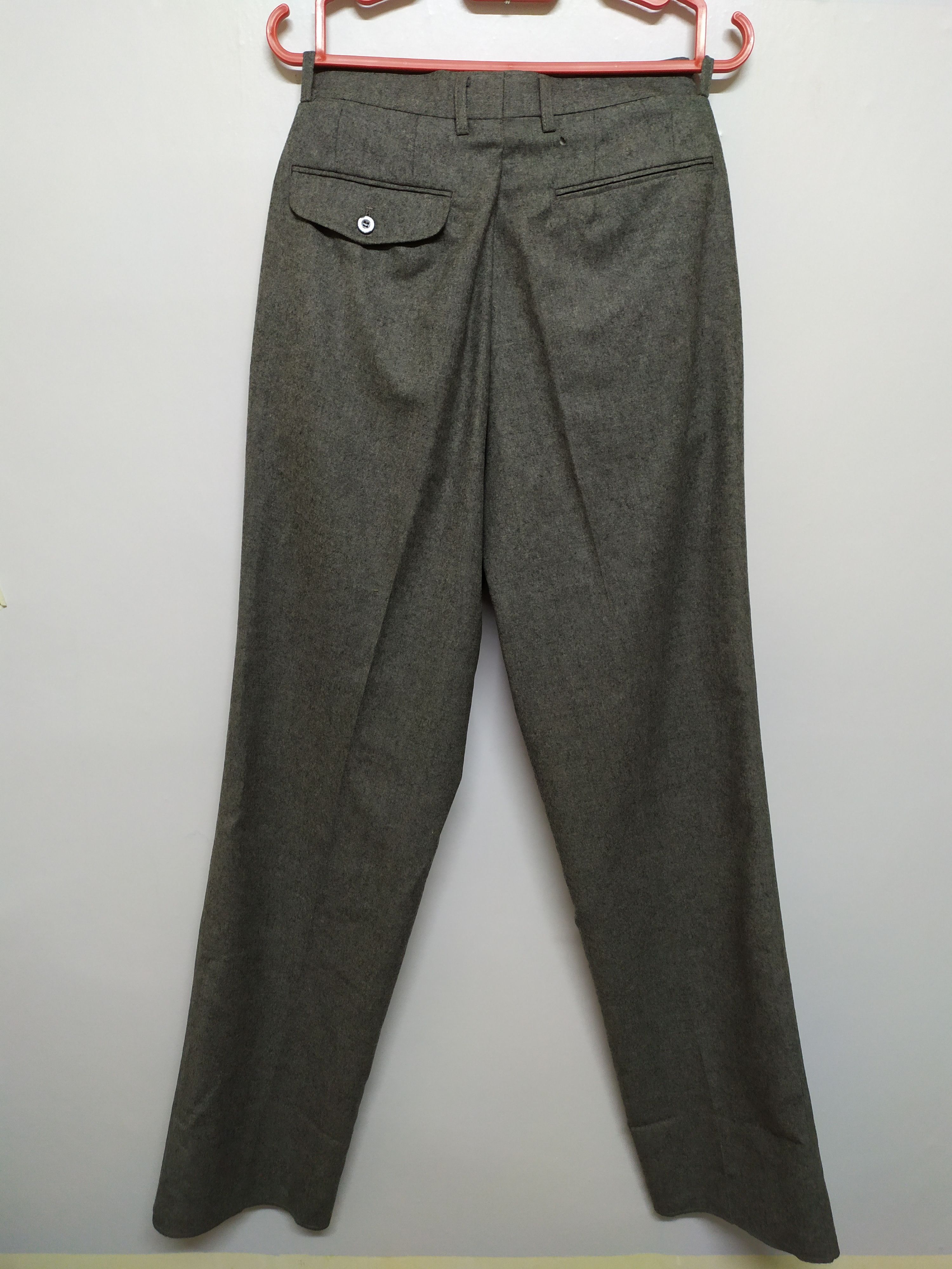 Japanese Brand NEW WOOL TROUSERS CHINO PANTS Size US 28 / EU 44 - 7 Thumbnail