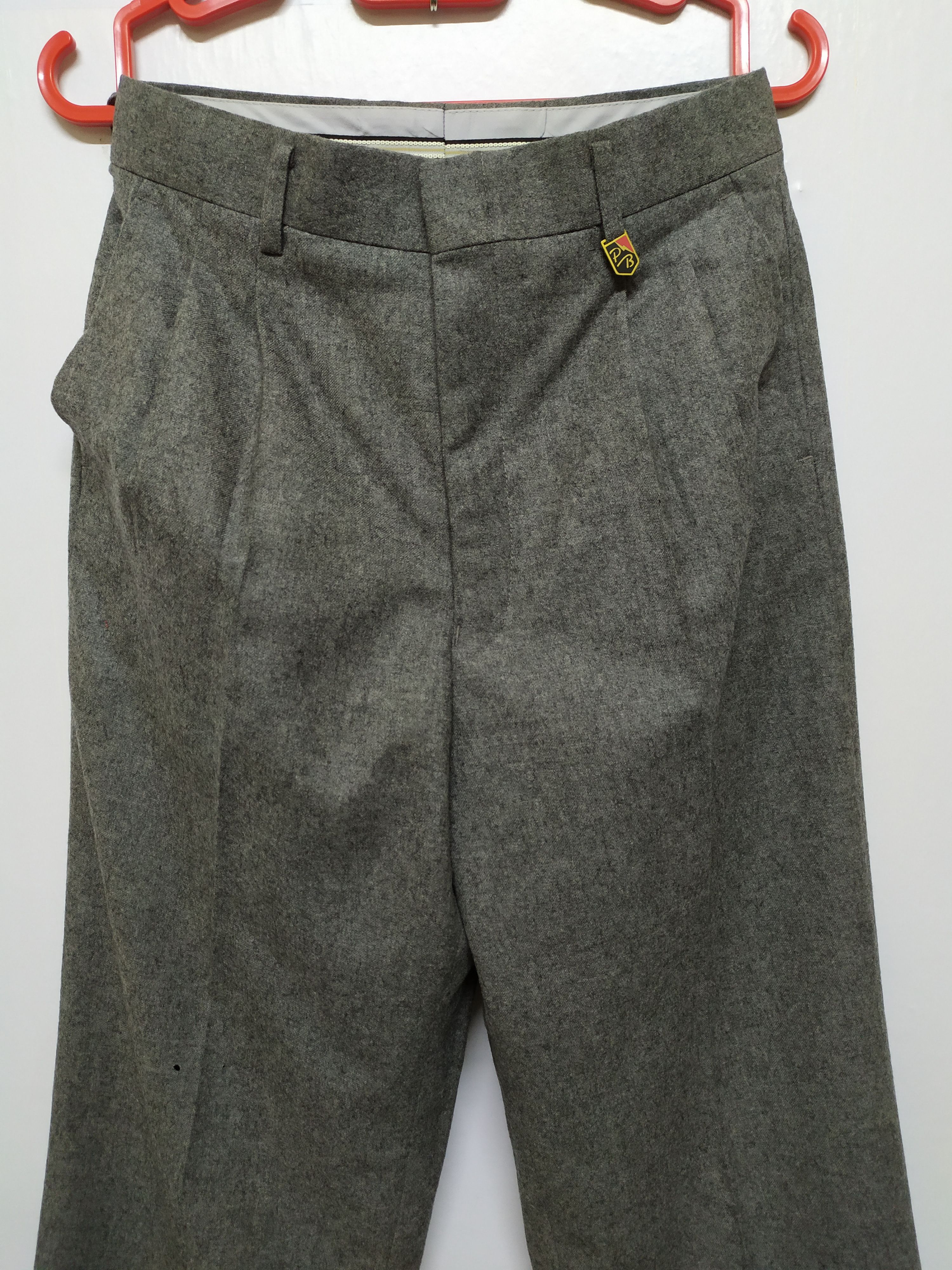 Japanese Brand NEW WOOL TROUSERS CHINO PANTS Size US 28 / EU 44 - 2 Thumbnail