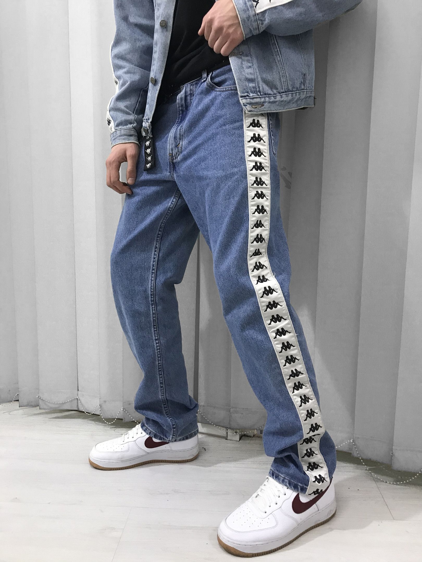 Jeans strappati kappa on sale