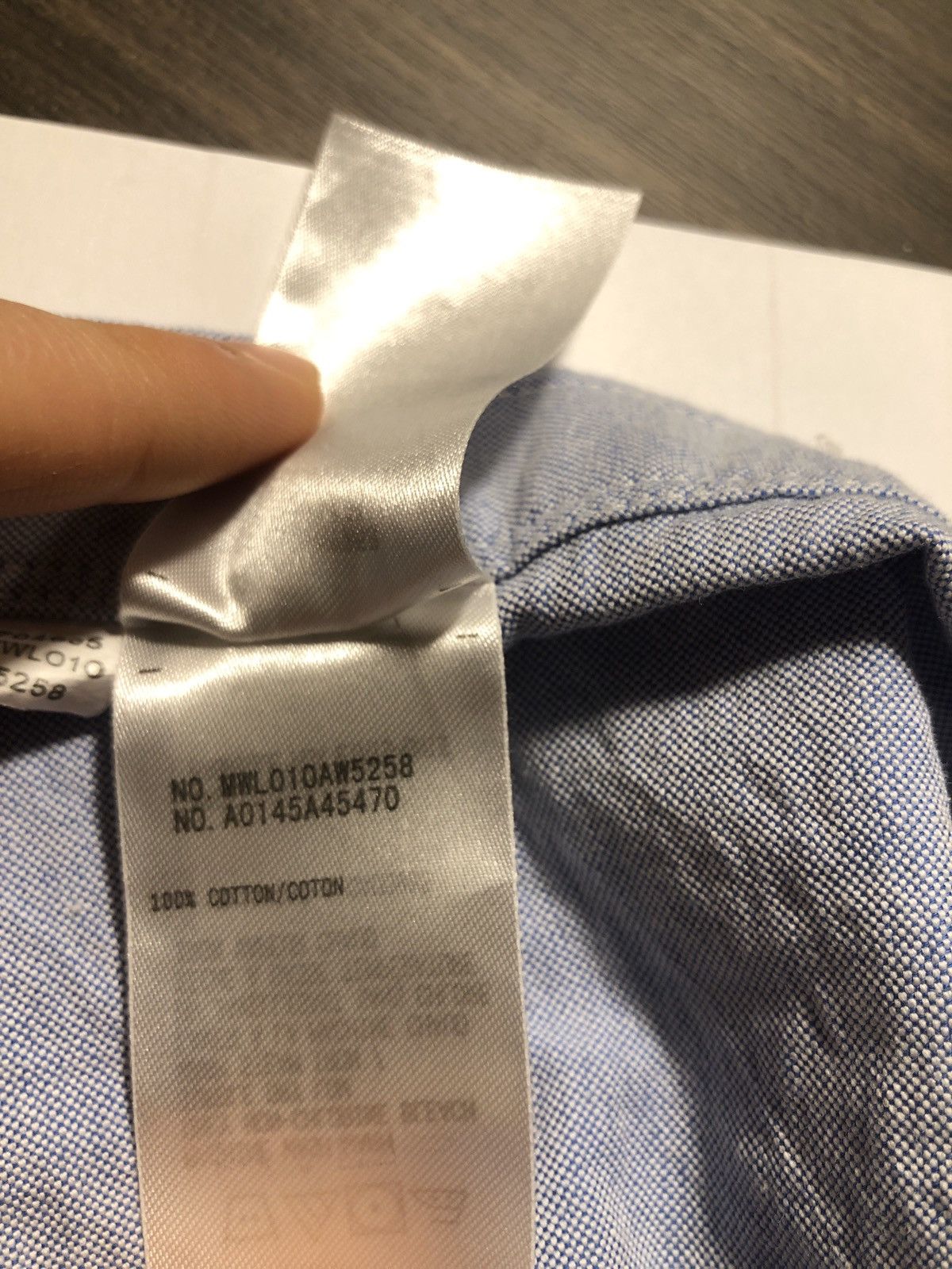 Thom Browne Thom Browne Grosgrain Oxford Shirt Size US S / EU 44-46 / 1 - 7 Thumbnail